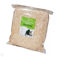 프리미엄 편백 나무 베딩 1kg 소동물 바닥재, 단품, 단품