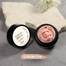 네일 조각 접착제 4D 입체 모양 릴리프 광선 요법 매니큐어 UV 모델링 클레이 스페셜