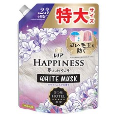 Lenor 蘭諾 幸福夢境 柔和觸感 衣物柔軟精 白麝香香氣 補充包, 1個