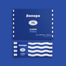 베노프 소프트바 쿠키앤크림 단백질바, 600g, 1개