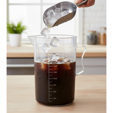 로즈바운드 가볍고 튼튼한 플라스틱 계량 비커 컵, 3L, 1개