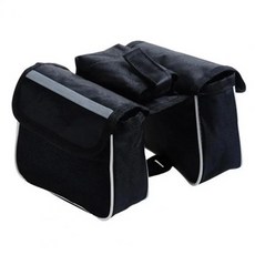 자전거 가방 전면 반사 스트립 MTB 산악 3-in-1 빔 상단 튜브 안장 accesorios para bicicletas, 03 Black, 1개