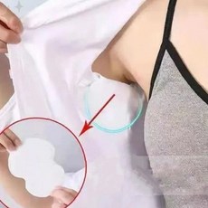 겨드랑이 땀 패드 겨땀 땀흡수패드 땀자국 패치 10P, 화이트(10P), 1개
