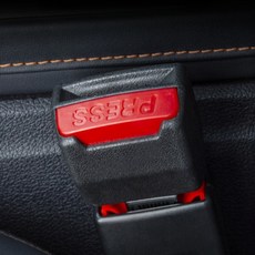 안전벨트 길이확장 연장클립 임산부 카시트 벨트 클립, 1차량연장클립-블랙