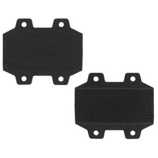 어댑터 브리지 후크 루프 패널 모듈 홀스터 장착 피스 배틀 벨트, 2. 2pcs Black