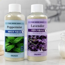 굿리얼 200g 미용소금 반신욕입욕제소금, 페퍼민트