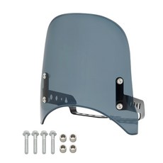 HONDA Grom 125 2021-2023 (JC92)專用抗壓風鏡-極限超快感，有效減少風阻，提升騎乘舒適度, 灰色