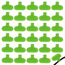 Verkelly 후크 및 루프 케이블 라벨 40개 쓰기 가능한 방수 케이블 태그 쉬운 정리 및 식별을 위한 다기능 와이어 태그(그린), Verkelly 후크 및 루프 케이블 라벨 40개, 쓰