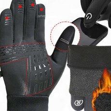 남성 방한장갑 터치 로고 디테일 그립감 미끄럼방지 생활방수 보온 겨울 폰터치장갑