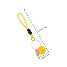 컴팩트 LED 조명 램프 로고 디자인 키체인, 01 Yellow, 1개