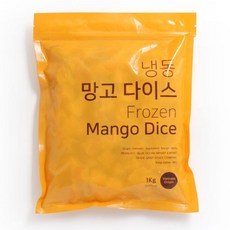 냉동망고다이스 1KG대정베트남, 1개, 1kg