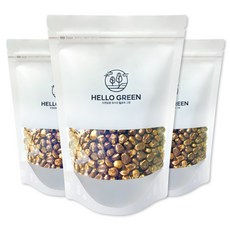 헬로우그린 국산 볶은 옥수수 500g 매일 볶아서 더욱 구수하고 담백한 볶음 옥수수차, 1개입, 3개