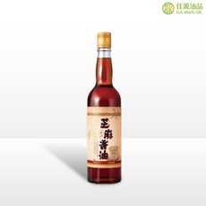 佳源油品 小磨芝麻香油600ml 料理必備 傳統水洗工法 香味純正 無香精 自用安心, 1個