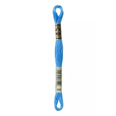 DMC 25號 繡線 Mouliné Spécial Art. 117 6股 8m, 1個, 996. Electric Blue