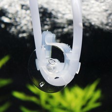 미미네아쿠아 수족관 호스꺾임 방지 홀더 (6~8mm 두께 가능), 1개