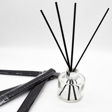 감성리빙 디퓨저 스틱 4mm, 블랙, 100개입