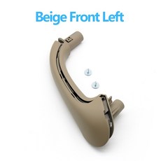 3 색 업그레이드 액세서리 2000 C 당김 된 메르세데스 W203 도어 자동차 인테리어 호환 벤츠 2007 용 핸들 클래스 2038101551 교체, Beige Front Left