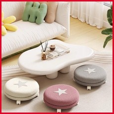 家用滑輪矮凳美縫美甲萬向輪小凳子兒童帶娃學步旋轉羊羔絨換鞋凳, 紫色-靜音防滑輪,柔軟靠背框架-加高雙層, 1個