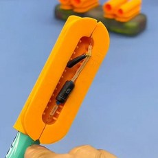 自動拆線繞線器 便攜橢圓竿堵收線器 防纏繞前堵, 不傷竿尖【橢圓形繞線器】TPE軟膠,鯽魚竿套【1號1只裝】超小內徑7-9mm