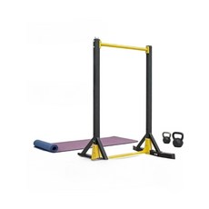스탠드형 철봉 풀업바 헬스기구 가정용 턱걸이기구 실내, 어린이용 모델 160-180cm 400kg B, 1개, 1g