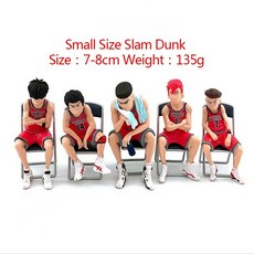 東方儲運 灌籃高手車載電話號碼牌內飾公仔 (5款/6款/套) 櫻木花道流川楓人偶模型 汽車裝飾, 1個, C 小尺寸 7-8cm