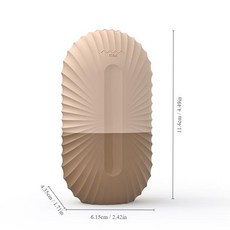 얼굴과 눈을 위한 자연스럽게 감소 몰드 실리콘 재사용 컨디셔닝된 마사지 가능한 롤러 아이스, Khaki B