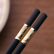 중국젓가락 중식당 식기 고급 젓가락세트 젓가락 10쌍 호텔, 1개, E. 진리우순 27.2cm 10쌍