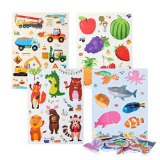 (마그피아)9000 두조각 자석퍼즐 (옵션), 과일, 1개