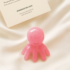 트리오즈 문어 괄사 두피 바디 마사지 어깨 얼굴형 경락 지압, 문어괄사, 1개