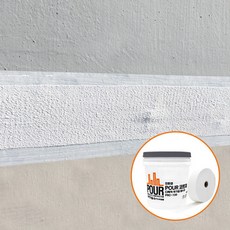 옥상 외벽 바닥 균열 크랙 보수 보강 방수 셀프 시공 세트 10cm, 회색, 1개