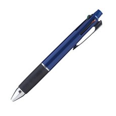 제트스트림 4색볼펜+샤프(MSXE5-1000/0.38mm), 1개, 네이비바디