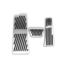 자동차 가스 브레이크 페달 고무 미끄럼 방지 발판 풋 커버 패드, 8. AT 3pcs With Rest, 기본