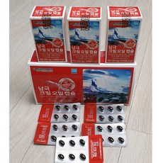 남극 크릴오일 캡슐 500mg*90캡슐 3개월분, 90개, 30정
