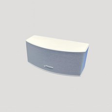 US 솔루션 교체 주얼 큐브 II 센터 채널 스피커 흰색 컴팩트 디자인 고성능 오디오 유선 연결 홈 시어터 시스템용, 교체용 Bose 쥬얼 큐브 II 센터 채널 스피커, 화
