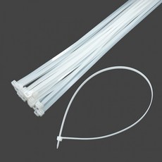 자루밴드 케이블타이 10x800mm (벌크20개) 전선 배선정리선정리 선정리 타이밴드 자루밴드 자루끈 봉지끈, ˚∑상품선택..♠, 1개