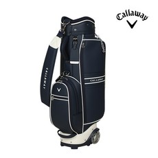 한국캘러웨이골프 정품 캘러웨이 2025 써니데일 여성 휠 캐디백, 네이비