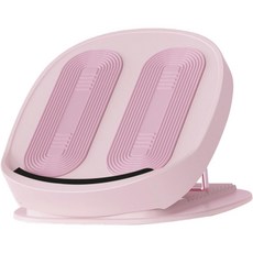 발 들것 미끄럼 방지 전문 훈련 스트레칭 보드 접이식 스트레칭 경사 페달 기어 조절 가능한 스트레칭 홈 체육관 장비 종아리 근육 스트레칭 플레이트, 분홍색