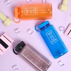 콜핑 공용 BPA BPS FREE 등산 헬스 1000ML 물병 KSC332FA7U, 사이즈:FREE, BLACK, 1개