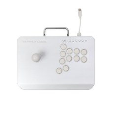 VARMILO KASSAI 格鬥遊戲搖桿 精準操控 人體工學設計 多平台支援, 銀PC, 1個