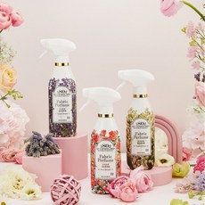 [포토리뷰1 000P] 르샤트라 섬유탈취제 400ml*3개 (피오니/라벤더/뮤게 3종 택 1), 피오니 1 라벤더 1 뮤게 1