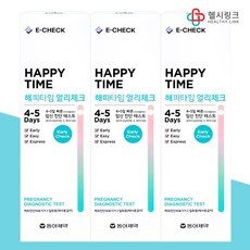 동아제약 굿뉴스 얼리체크 임신테스트기, 3개