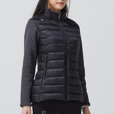 PGNC 女式混合功能鵝絨針織夾克加厚套頭衫高爾夫乒乓球羽毛球網球足球登山釣魚露營 628