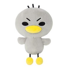 안녕자두야 꼬꼬 중형 인형 만화 캐릭터 타조 애착 귀여운 선물, 1개, 25cm