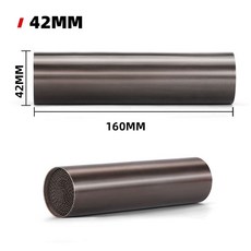 소음기 부품 바이크 배기 튜닝 45MM 100MM x 마후라 파이프, 1, M. 42x160mm