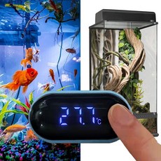 원터치 온도계 어항사육장 계측기기 온도측정 간편조작 52303pc 1(EA), 색상, 1개