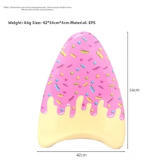 수영 훈련 보조 레인보우 컬러 킥보드 플로트 핸드 보드 킥, 표시