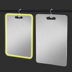 스텐 미니도마 스테인레스 양면스텐 위생도마 컷팅보드 판, 1개