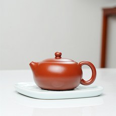 朱泥大紅袍 功夫泡茶壺, 西施230cc（禮盒裝 證書）t34, 1個, 230cc
