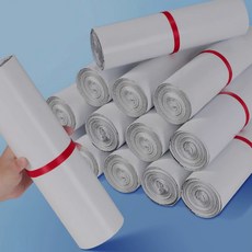 白色 破壞袋 全新料 防水 加厚 快遞袋 包裝袋, 1個, 100入（整包）,32*43（超商重量限4捆）