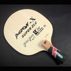 【雙兵桌球】 Pro Pro 桌球拍 AGON-X RL 台灣式細柄 SUPER ZLC PRO, 1個, 80 +/- 1g